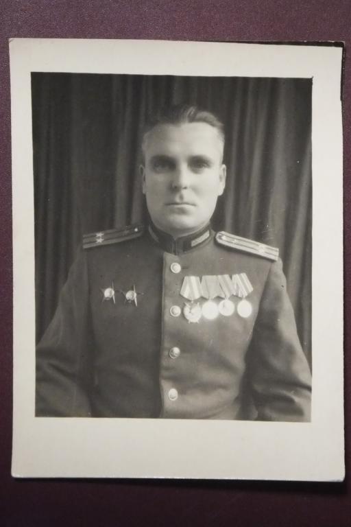 ФОТО Офицер орденоносец Орден (2) Красной Звезды, Красного Знамени, Медали