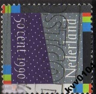 А.39 НИДЕРЛАНДЫ 1990 ОРНАМЕНТ 