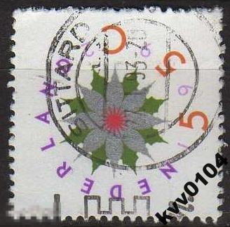 А.39 НИДЕРЛАНДЫ 1992 ФЛОРА ЦВЕТОК 