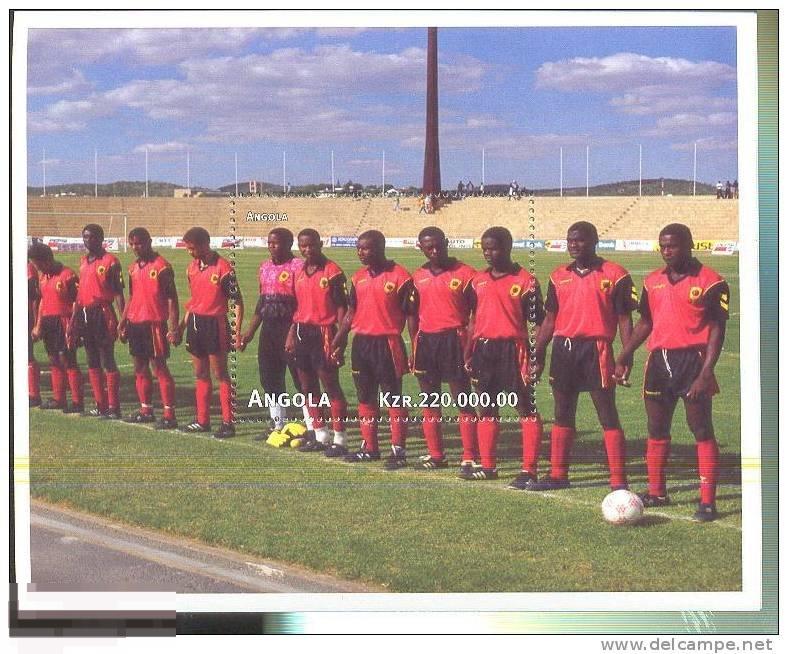 АНГОЛА 1998-95 СПОРТ ФУТБОЛ ЧМ ФРАНЦИЯ КОМАНДА СТАДИОН 