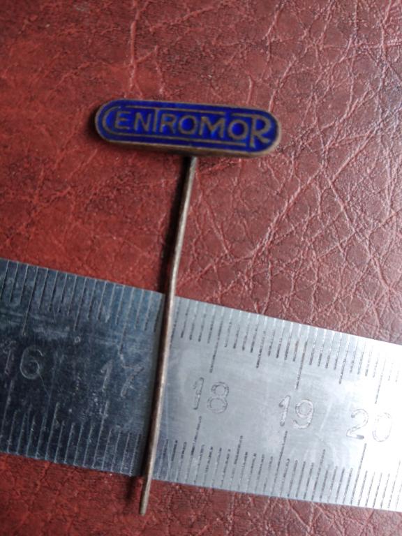 Значок Centromor тяж.мет.