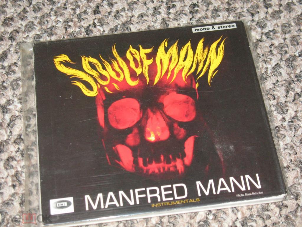 Manfred Mann - Soul Of Mann (Instrumentals) (UK Press, 1999) media: NM cover: NM