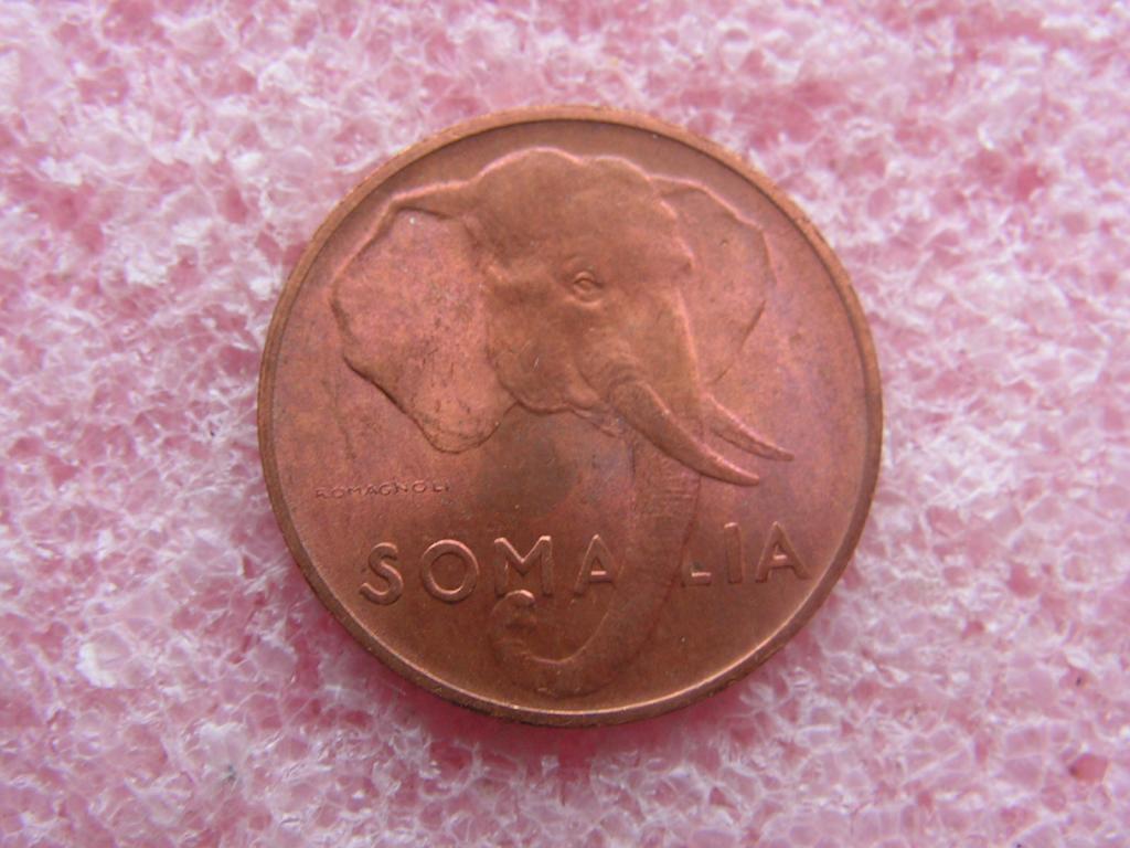 Сомали 5 чентезимо 1950 a-unc z026ма