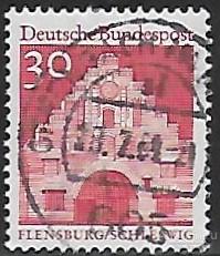ФРГ. 1967. Исторические здания. Used.