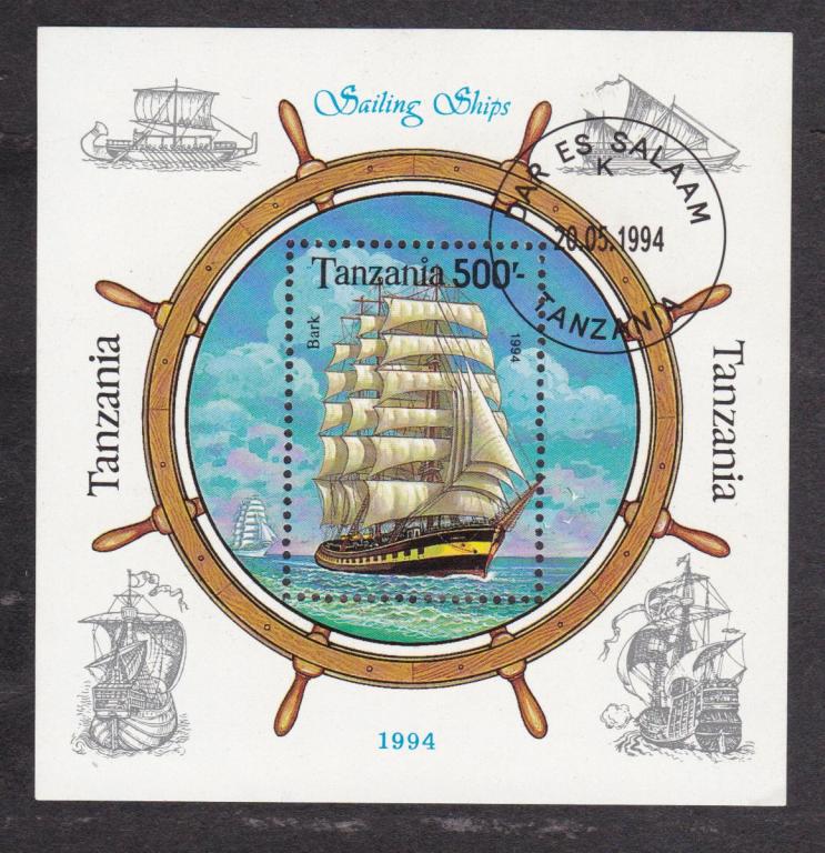 распродажа Танзания 1994 Корабль (5752)