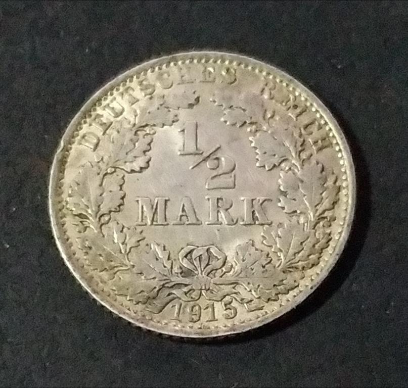 1/2 марки 1915 Германия