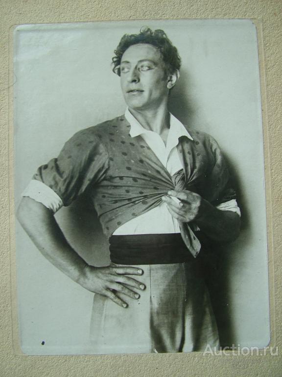 фото Н.И.Свищов-Паола. Мустафа Марданов - актёр. 1920-е