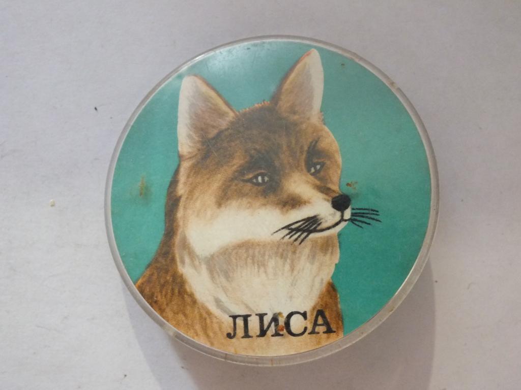 Коллекция Знак Значок  Геральдика и Другие Детский Лиса Лист 609