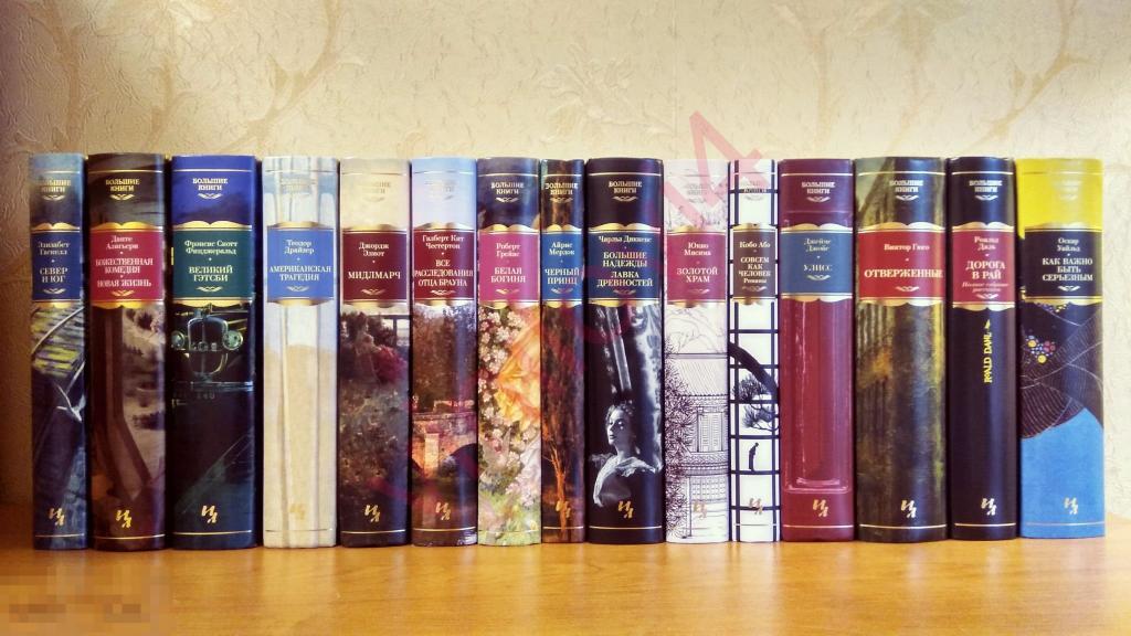 Книжная серия "Иностранная литература. Большие книги" [ 35 электронных книг в формате FB2!!! ] 