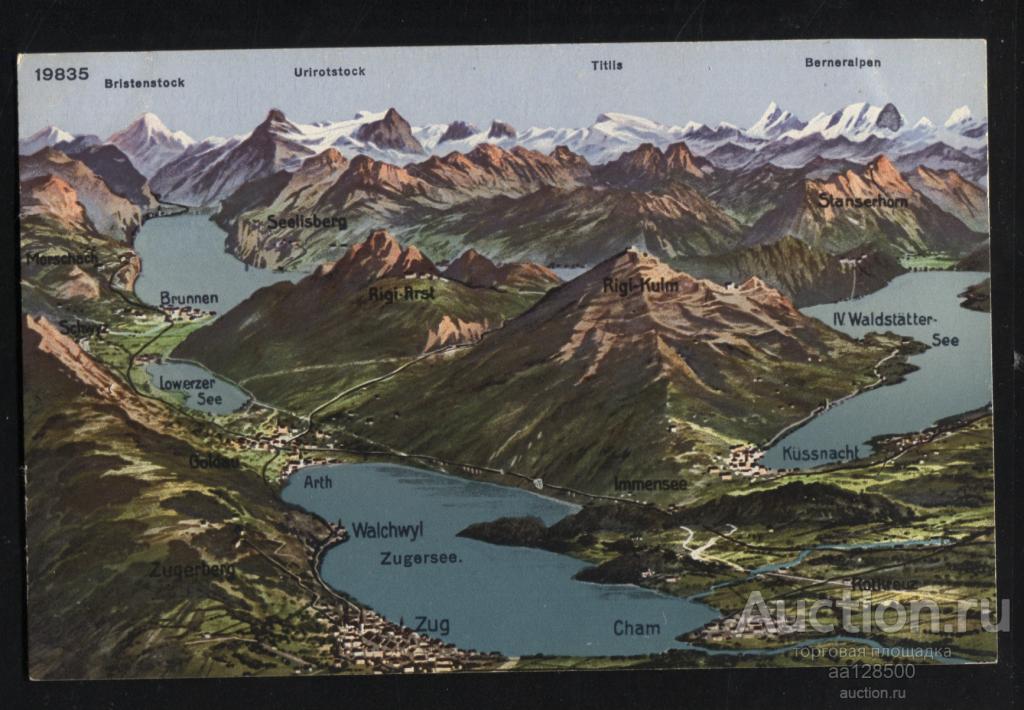 19835 Швейцария горы озеро