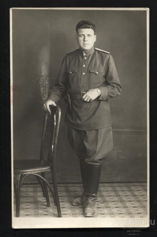 ВОВ гв. капитан медслужбы Борис Андреевич Аброскин Прага 1945 медицина