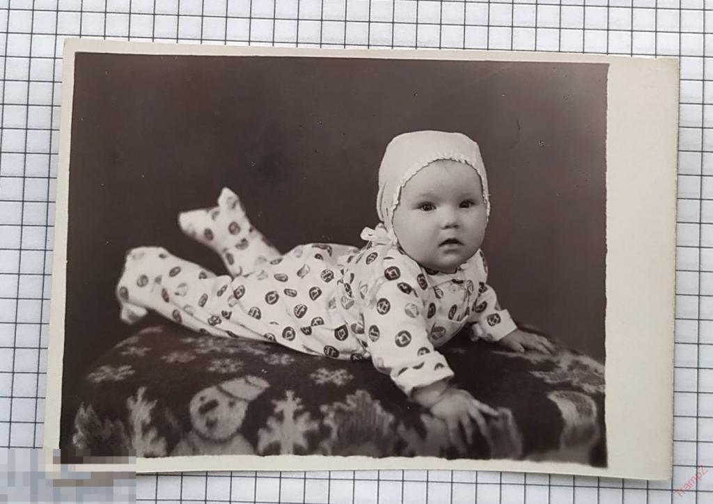 Фотография ребенок малыш. одеяло снеговик #64 