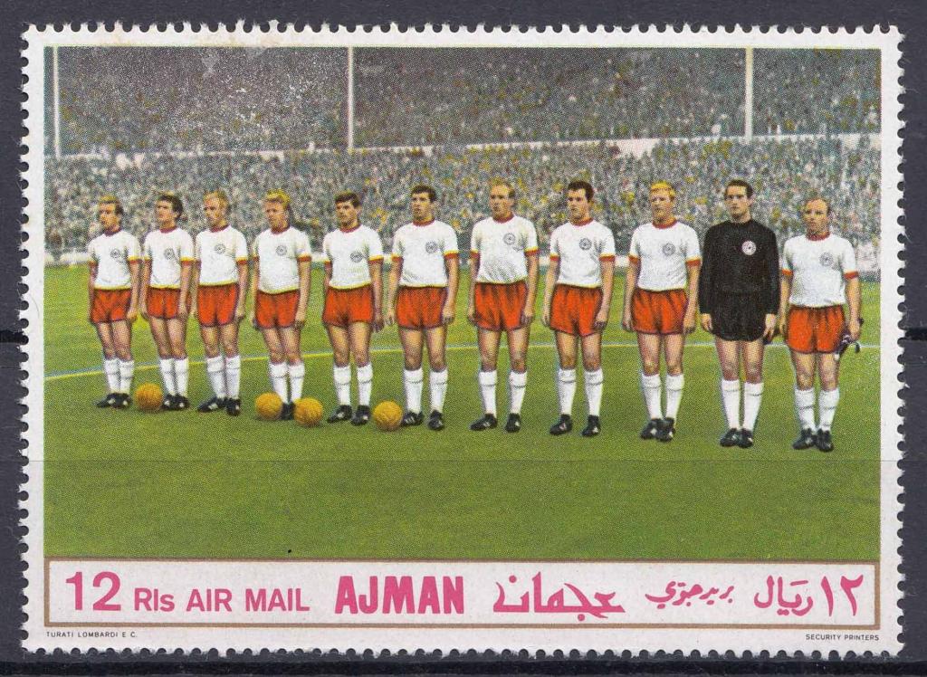 Аджман, 1969, Спорт, Футбол, сборная Германии