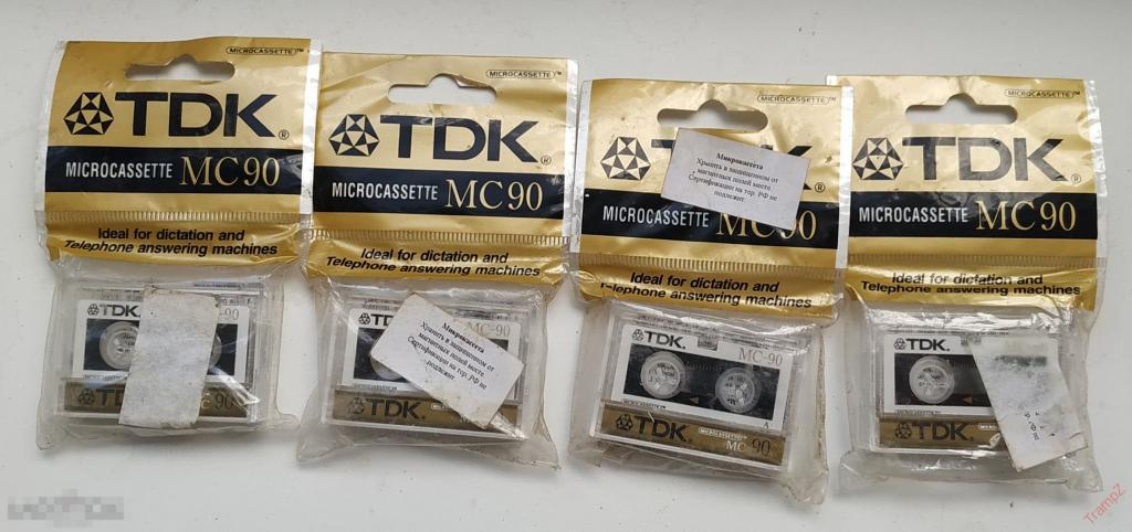 Микро кассета TDK MC-90 microcassette Для диктофона и автоответчика #К2* 