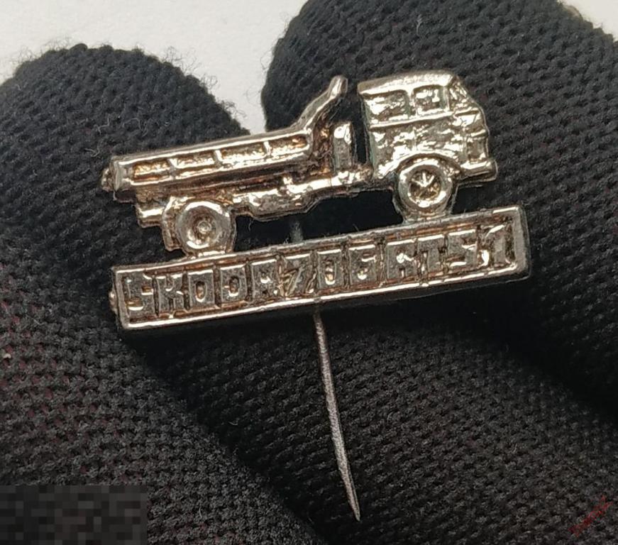 Знак автомобиль грузовик Шкода SKODA 706 RT51 тяжелый #22 