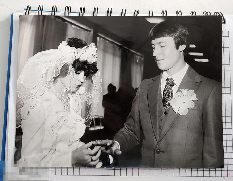 Фотография свадьба жених и невеста, свадебное платье фата, обмен кольцами #74* 