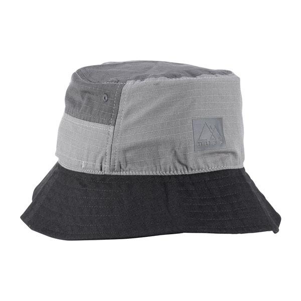 Шляпа Buff Hut Sun Bucket Hat hak grey