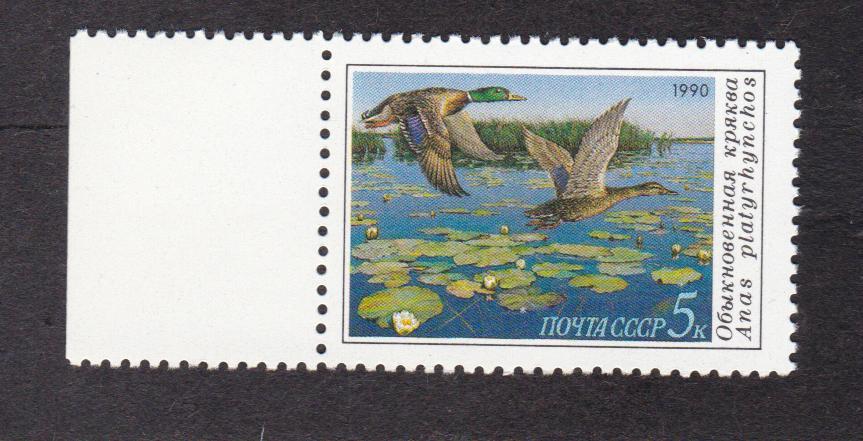 СССР 1990 Фауна Утки (5872)