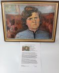 Портрет Марии Грохольска. Сарьян Мартирос Сергеевич. 1962 год. Экспертиза Левиной. 