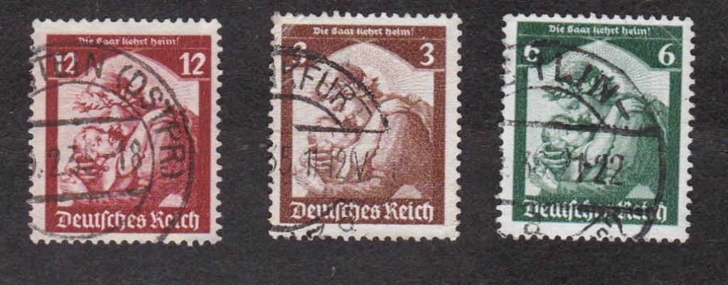 Германия Рейх 1935 Саар (5877)