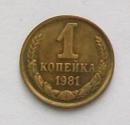 1 копейка 1981 год.
