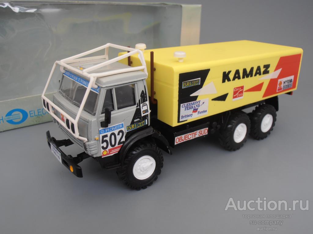 КамАЗ-4310 Ралли № 502 (Элекон) KamAZ Rally Truck 6х6 1:43 металл —  покупайте на Auction.ru по выгодной цене. Лот из Санкт-Петербург,  Санкт-Петербург. Продавец su-company. Лот 148738997431771