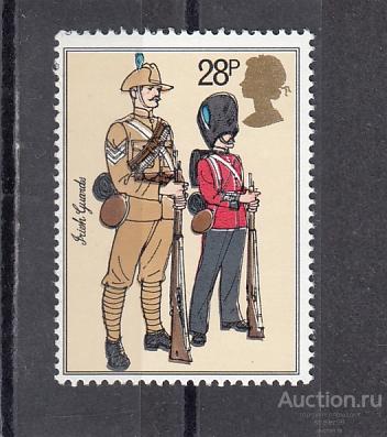 ВЕЛИКОБРИТАНИЯ  Униформа  № 959  1983  Сост** MNH
