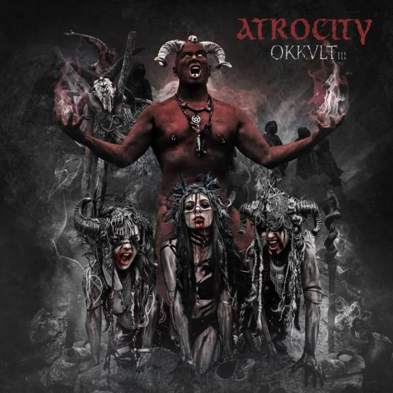 ATROCITY - Okkult III (2023, LP) LTD 250 (!!!) Clear vinyl