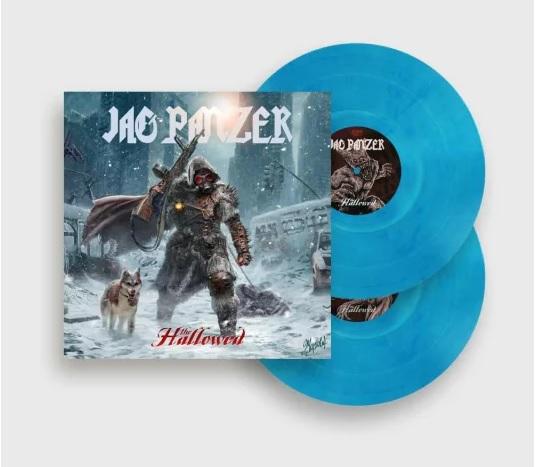 JAG PANZER - The Hallowed (2023, 2LP) LTD 500 (!!!) Clear blue marbled vinyl