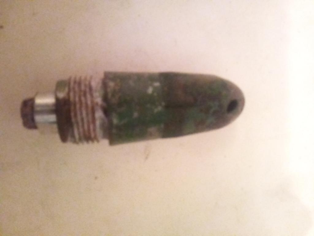 Макет учебный взрывателя от снаряда