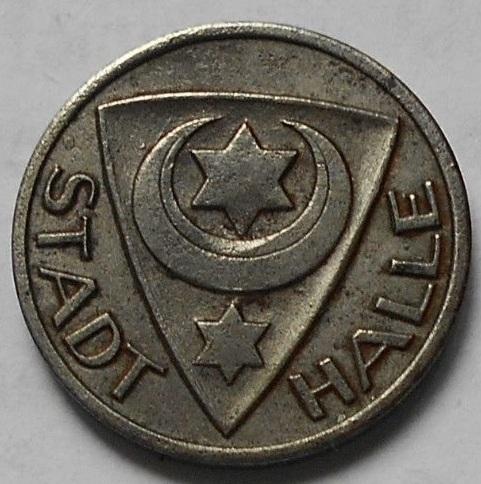 10 пфеннигов 1920 год германия нотгельд железо