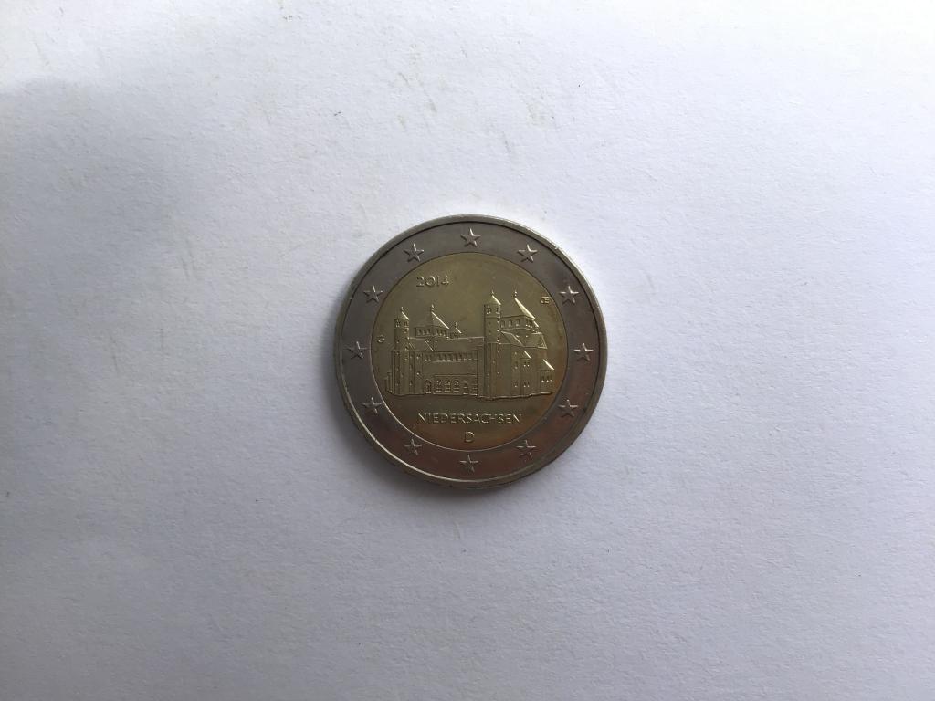 Нижняя Саксония_Германия_2 евро
