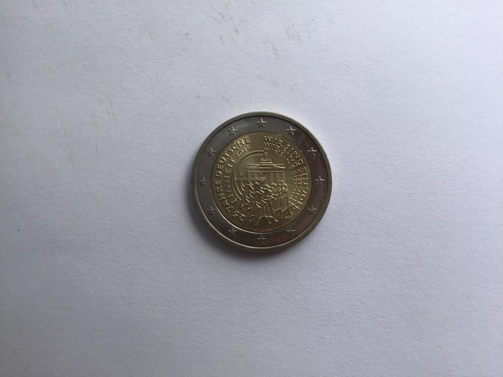 25-летие объединения Германии_Германия_2 евро