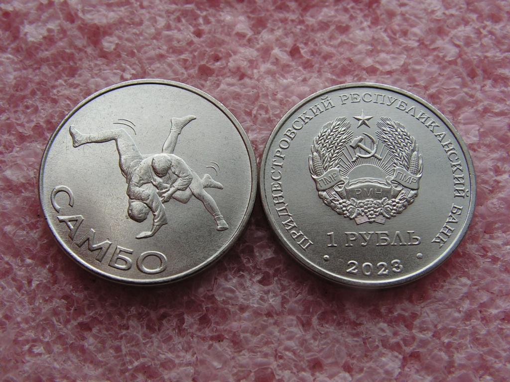 Приднестровье 1 рубль 2023 самбо unc