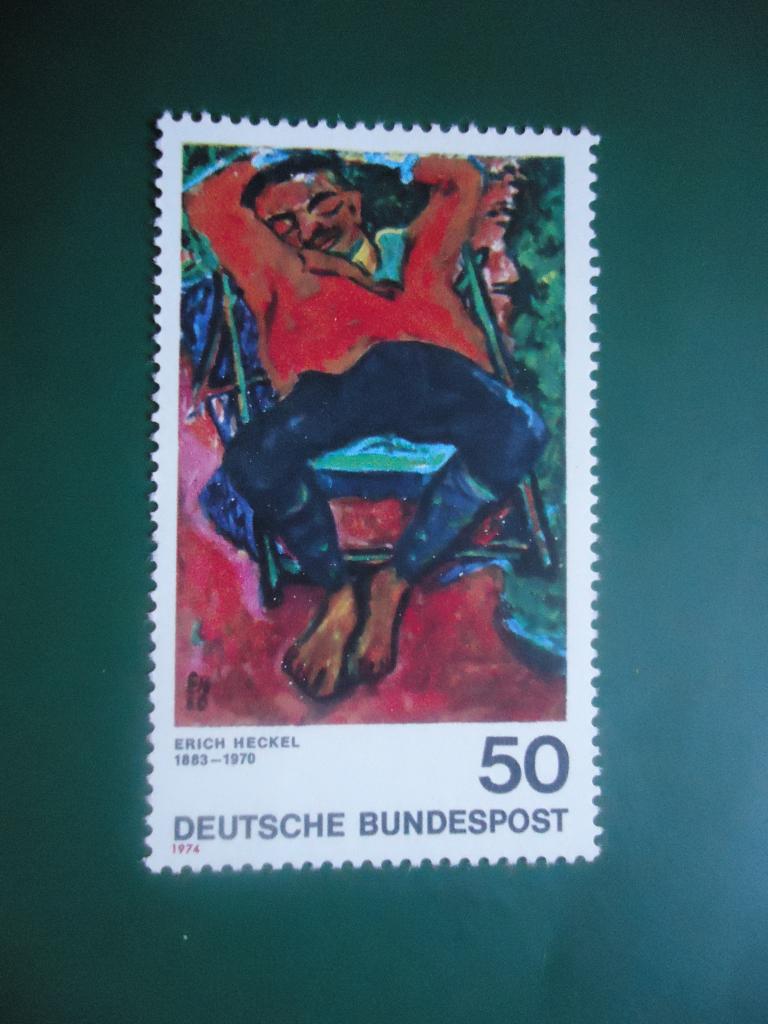 1974 г.  Германия  ФРГ   MNH.