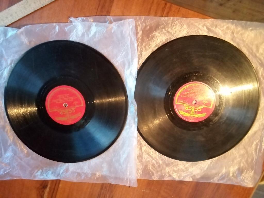 Пластинки Патефонные СССР.