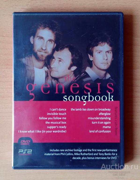 GENESIS - 2001 "The Songbook" (Eagle EREDV 176) DVD Germany