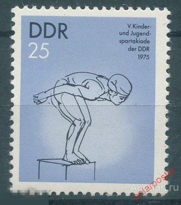 Y85 ГДР 1975 2067 Молодежные спортивные мероприятия 
