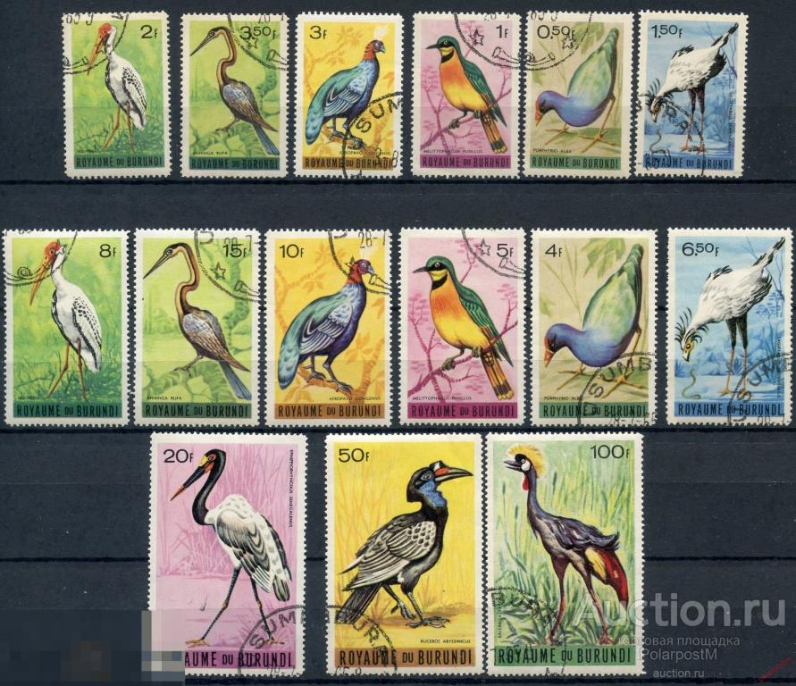 MG10 БУРУНДИ 1965 143-157 Фауна. Птицы 