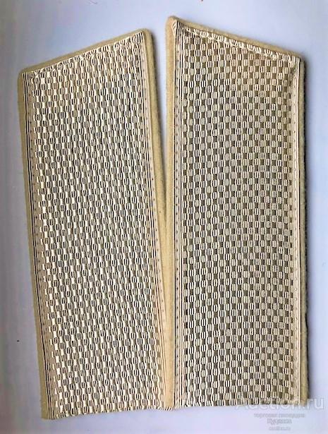 Погоны мичмана ВМФ СССР. Парадные. Новые, сшитые. 16 см.