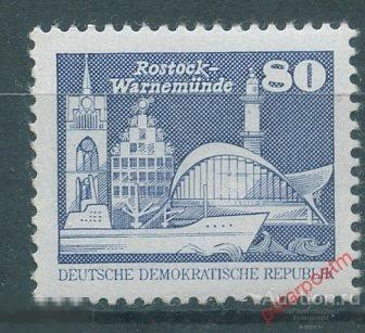 Y85 ГДР 1981 2650 Архитектура Стандартный выпуск. Маленький формат. 