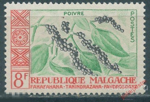 MG10 Мадагаскар 1960 452 сельскохозяйственная продукция. Флора. Растения 