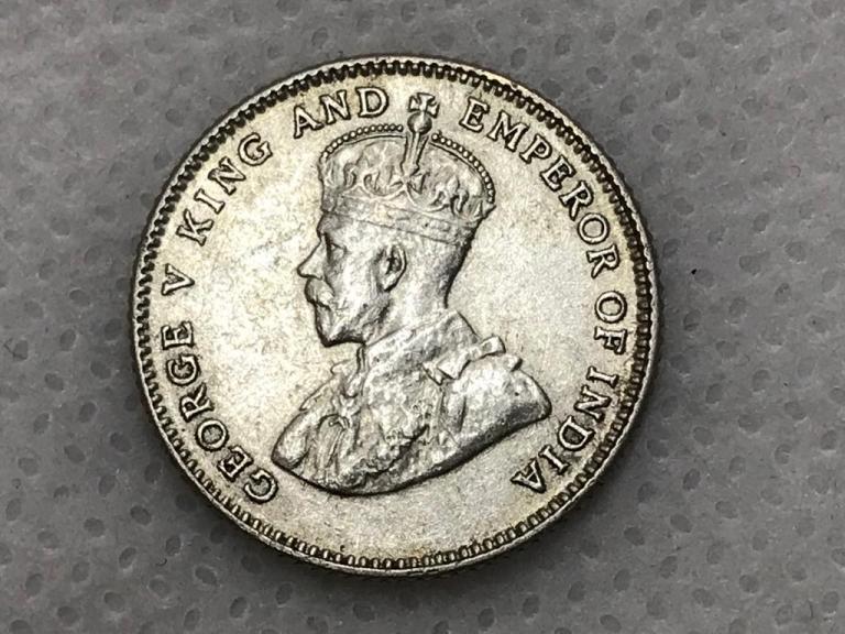 Стрейтс Сетлментс Сеттлментс 10 центов 1927 Георг V Серебро