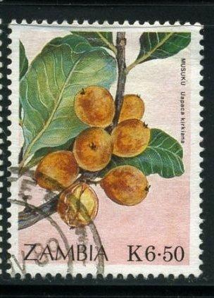Замбия 1989 год Фрукты - Упака киркиана  Гаш