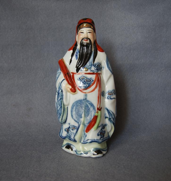 Бог богатства Фу-Син Периода 50 е клеймо