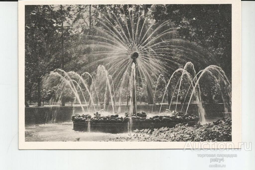 21876. Петродворец.Фонтан "Солнце".