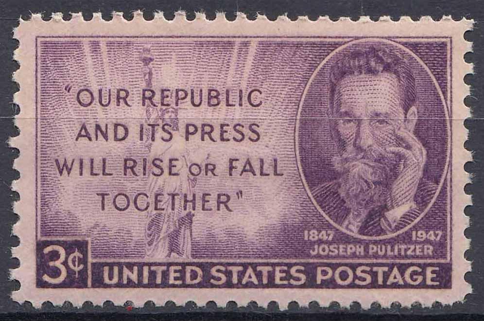 США, 1947, Журналисты, Издатели, Пулитцер