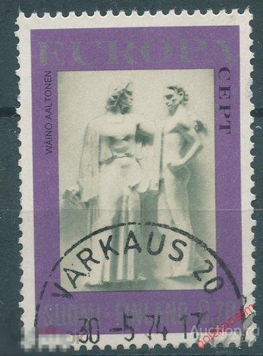 Y85 Финляндия 1974 ЕВРОПА СЕПТ - скульптуры 