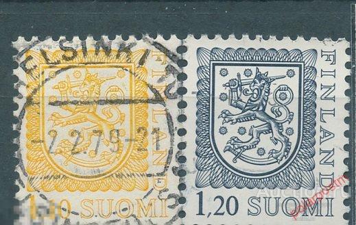 Y85 Финляндия 1979 834I-835I Лев Герб Финляндии. Стандартный выпуск 