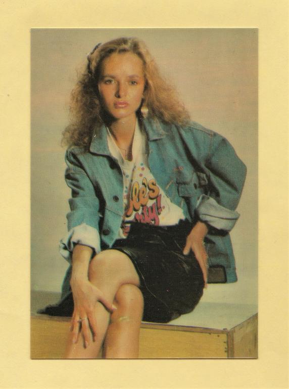 💠 Календарь. 1992 г. Оксана Фомичёва.